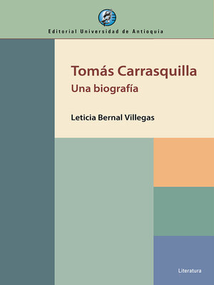 cover image of Tomás Carrasquilla